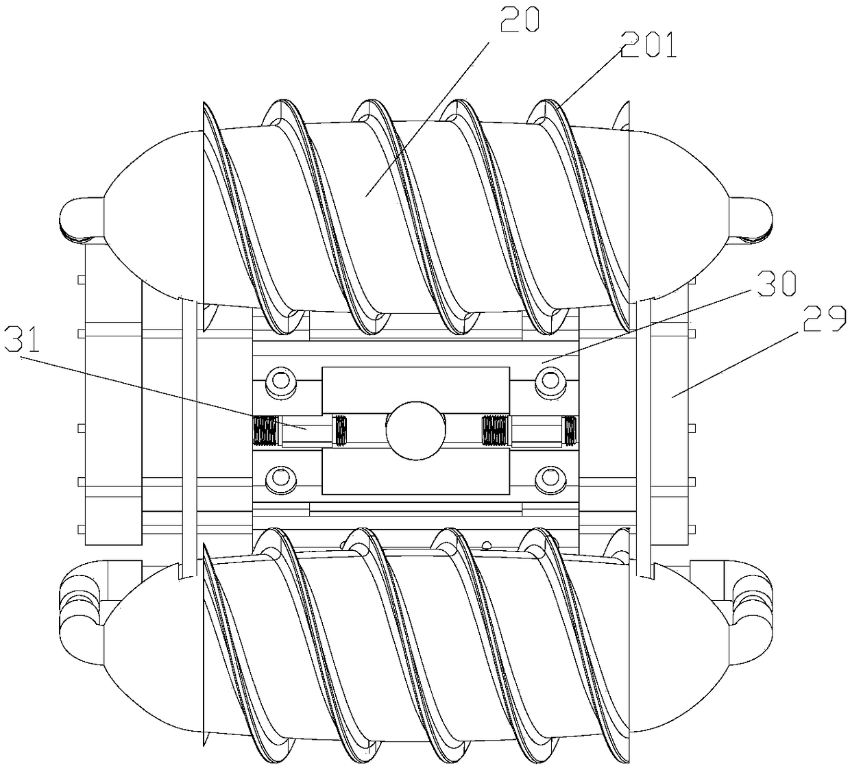 Pipeline robot