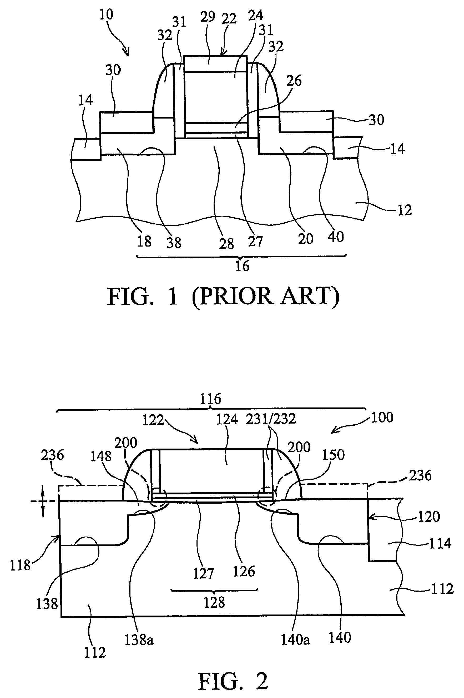 Ultra-shallow junction MOSFET having a high-k gate dielectric and in-situ doped selective epitaxy source/drain extensions and a method of making same