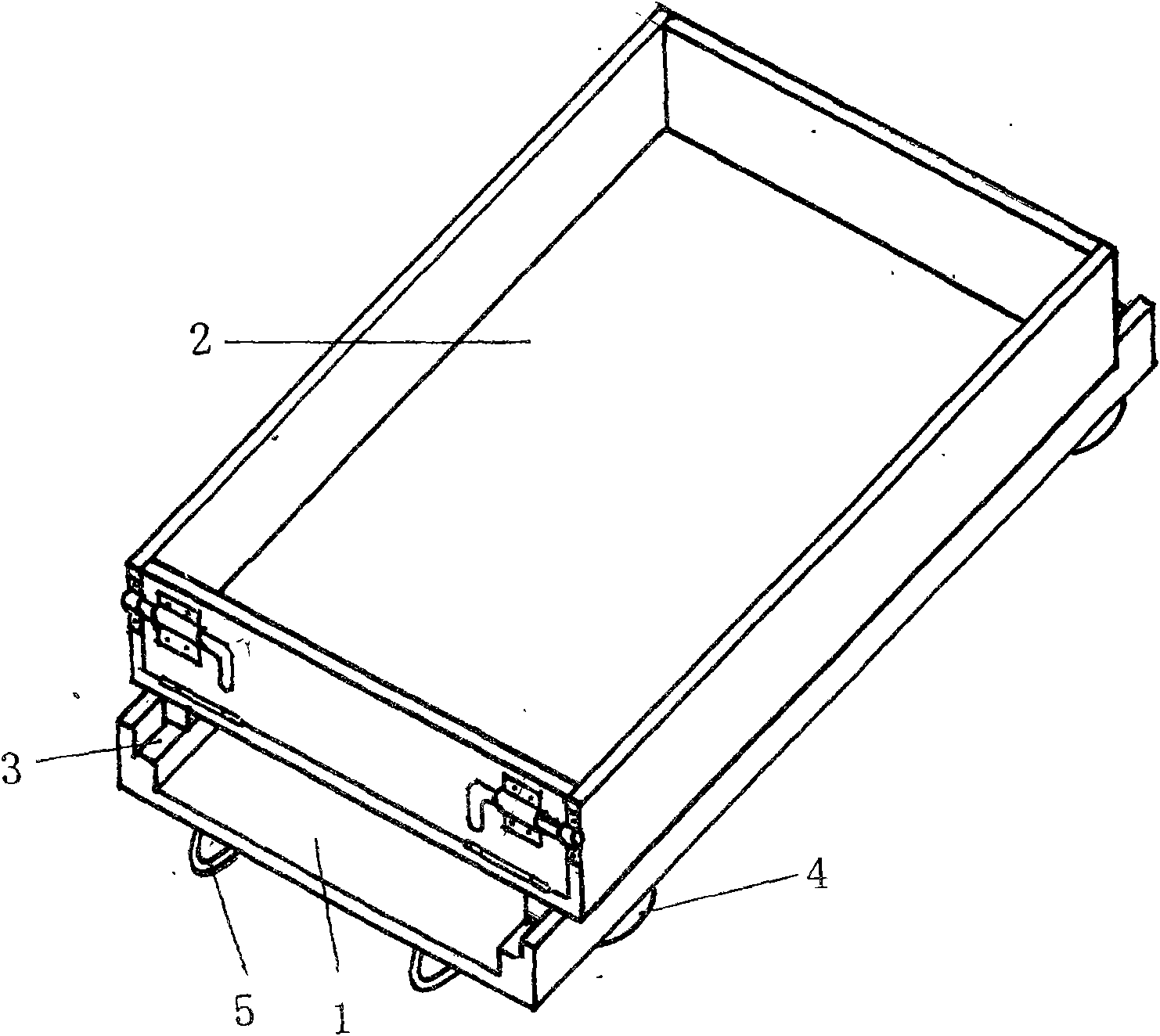 Charging and battery replacing device of electrical automobile