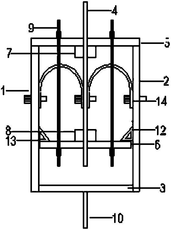 SMA (shape memory alloy) bar assembled self-resetting damper