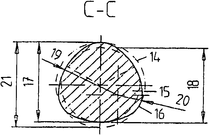 Hinge for a window or a door