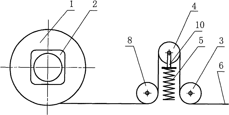 Optical fiber micro cable withdrawing and releasing winch