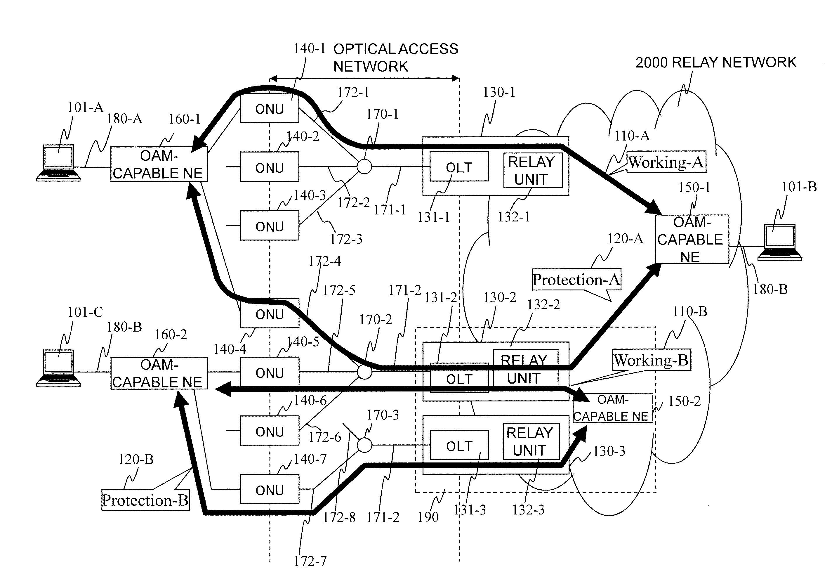 Communication system, subscriber accommodating apparatus and communication method