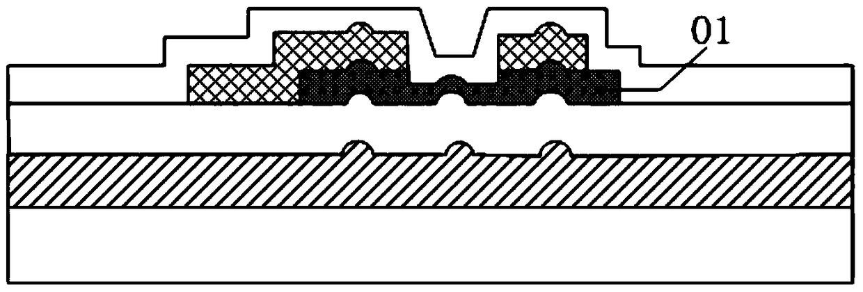 A kind of thin film transistor array substrate, its manufacturing method and display device