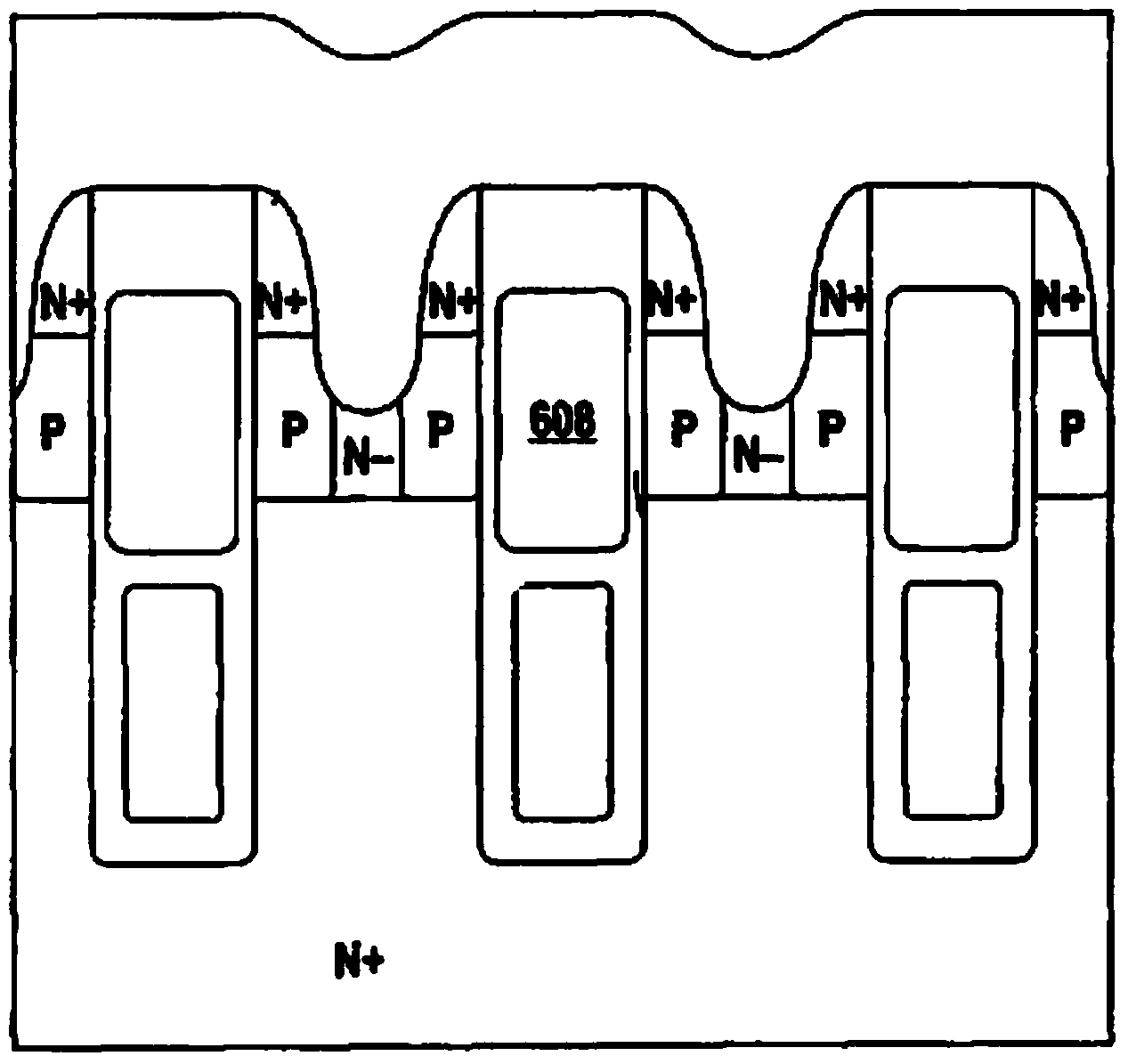 Manufacturing method of integrated Schottky split-gate type power MOS device