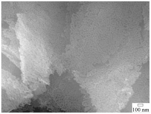 A nanoparticle self-assembled peony-like la  <sup>3+</sup> Doping zno and its preparation method and application