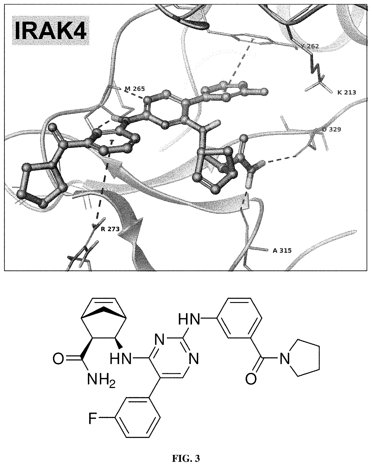 2,4-diamino-pyrimidine compounds and method for making and using the compounds