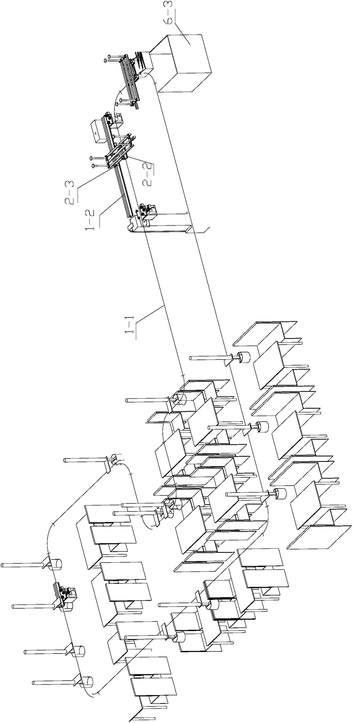 Transportation system of unmanned restaurant