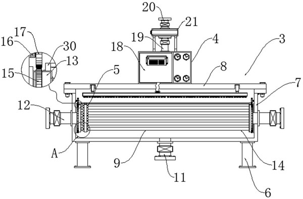 Water cooling unit device capable of circularly and rapidly cooling and cooling method of water cooling unit device