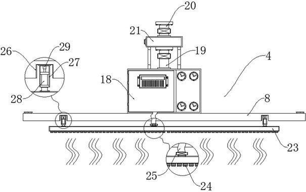 Water cooling unit device capable of circularly and rapidly cooling and cooling method of water cooling unit device