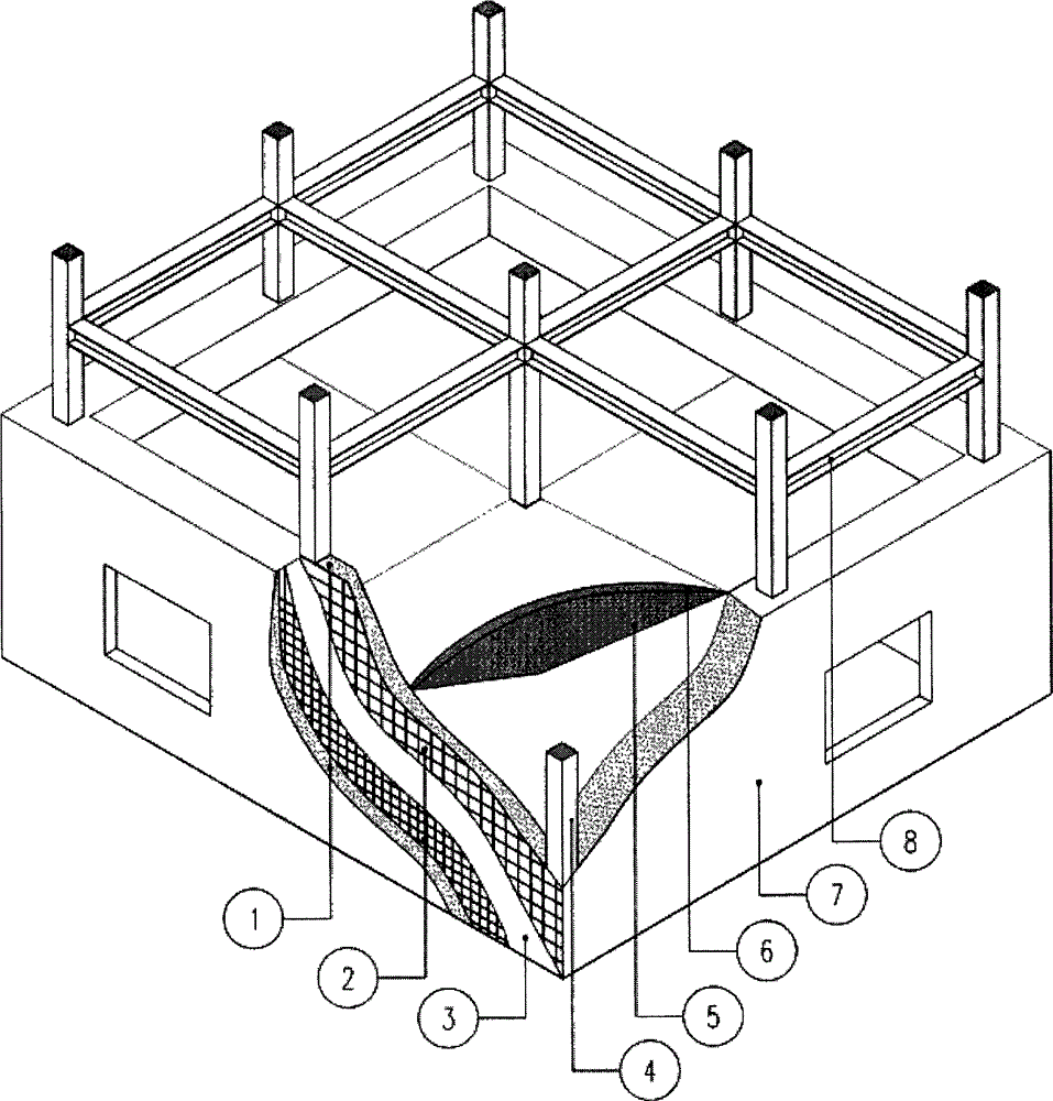 Steel concrete reinforced prefabricated energy-saving residential building system