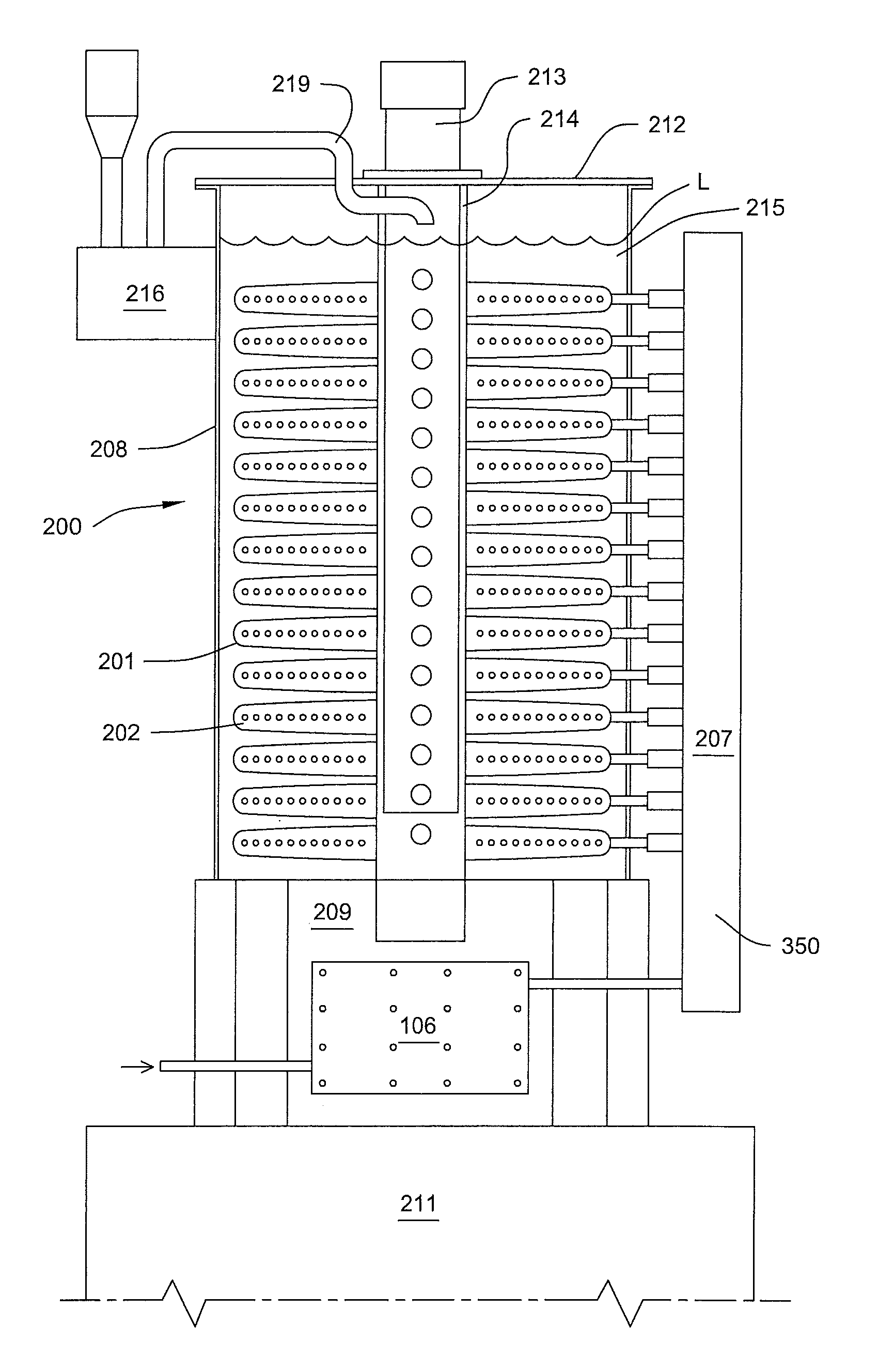 Method of manufacturing bio-diesel and reactor