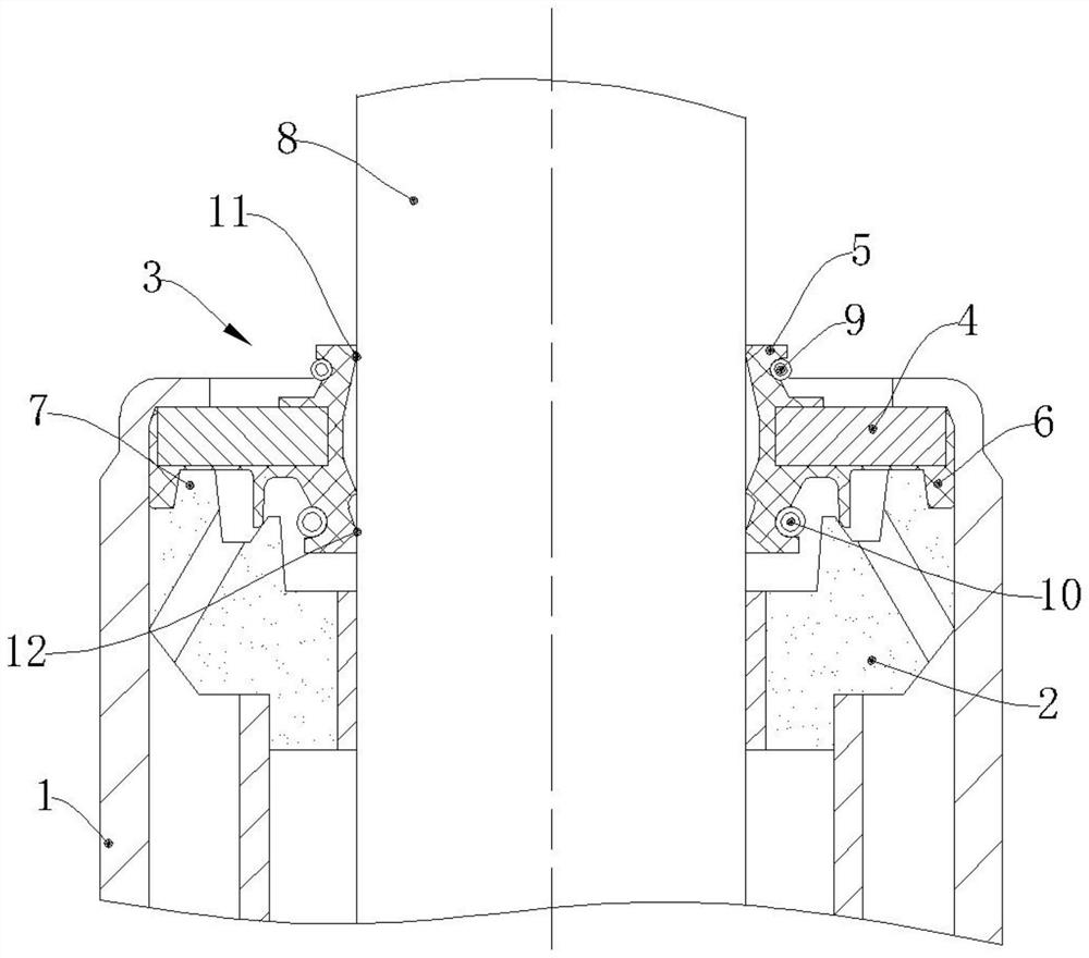 Assembly method of oil seal guider assembly