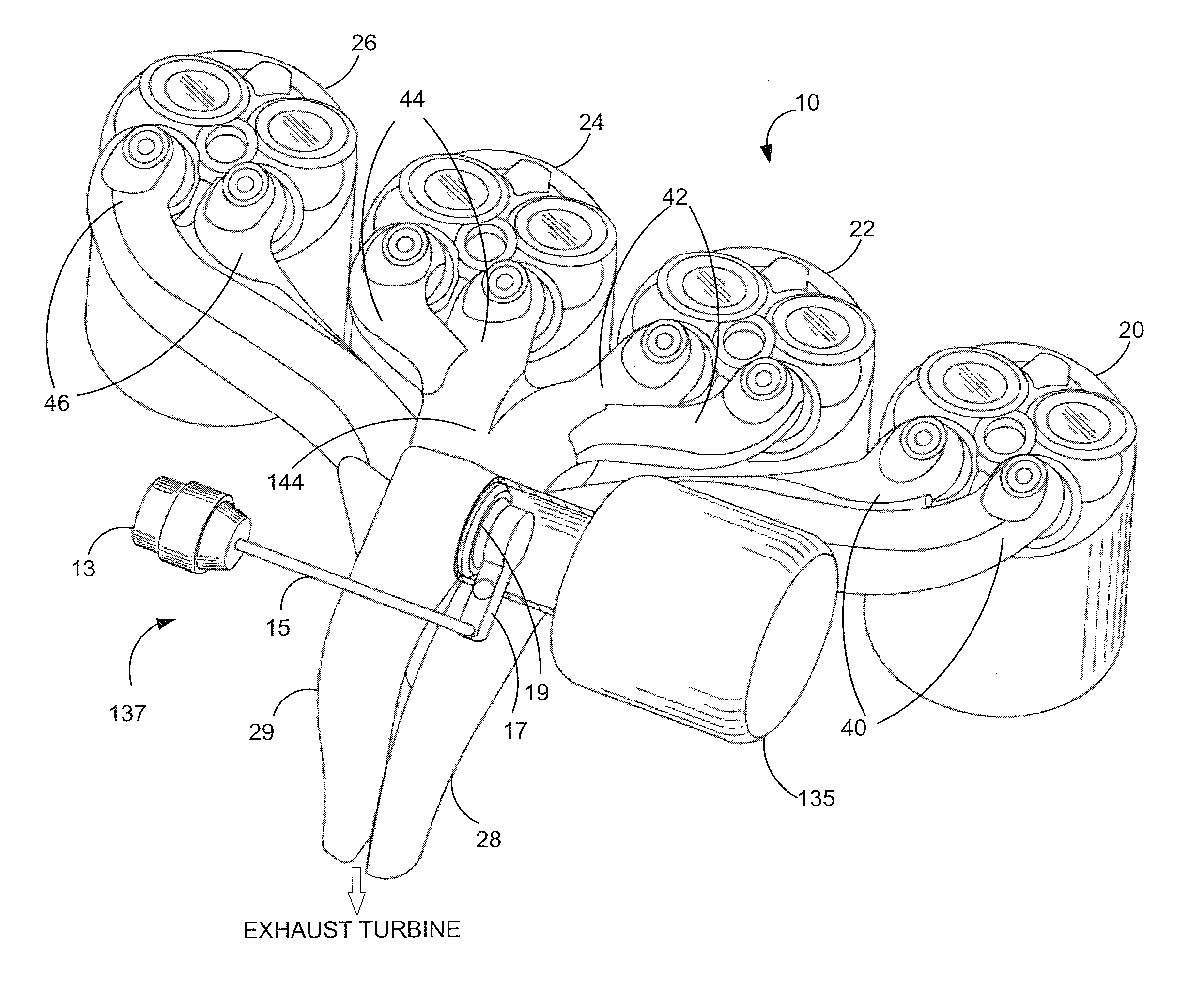 Active exhaust pulse management