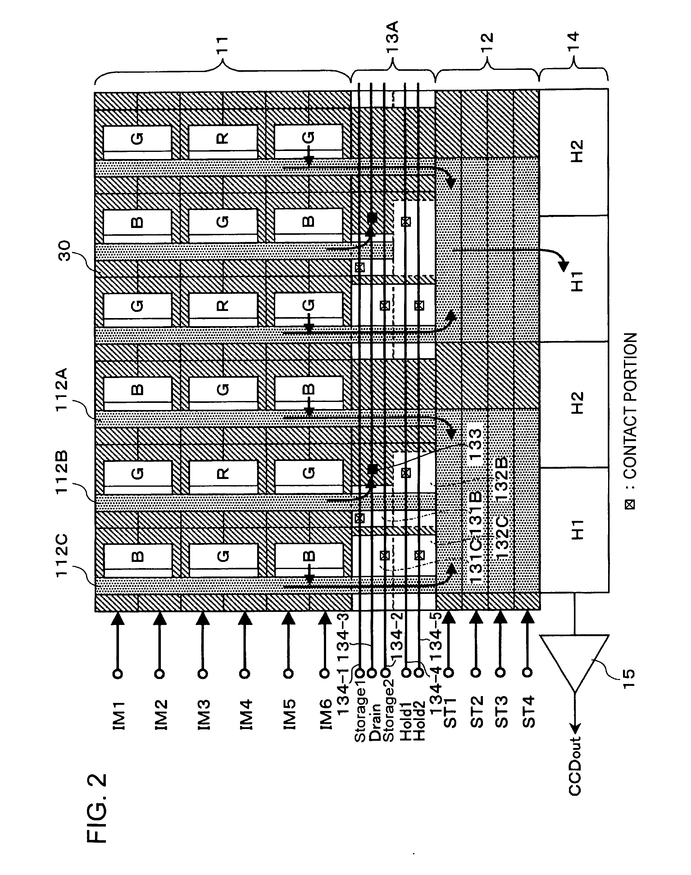 Solid-state imaging device, method for driving solid-state imaging device, and image apparatus