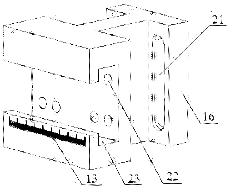 Three-way connector and laser electric-arc composite welding torch