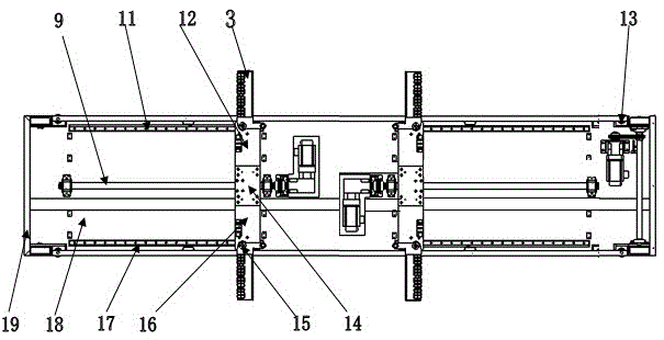 Bidirectional parallel thrust-lifting type automobile intelligent conveyer