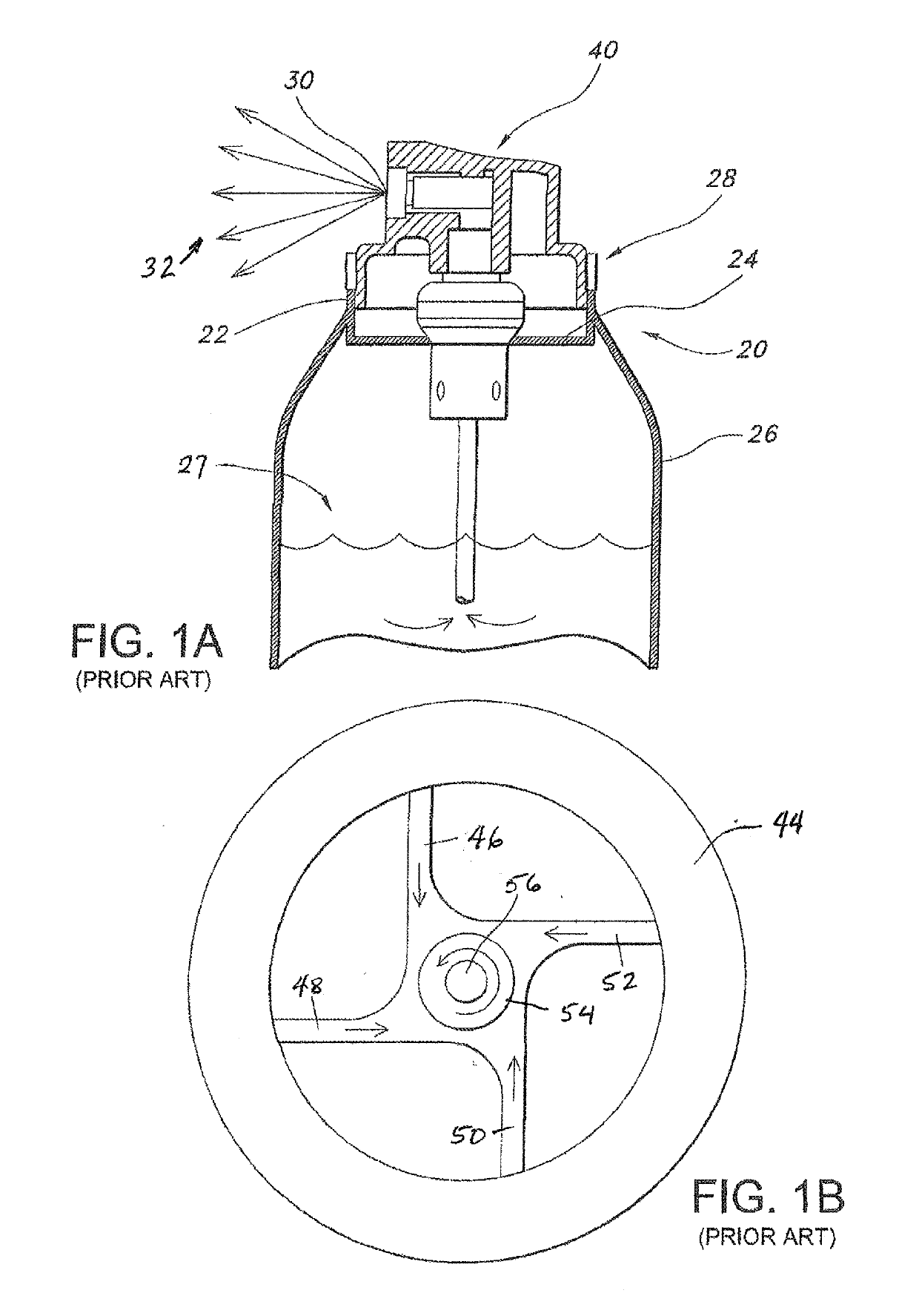 Flag mushroom cup nozzle assembly and method