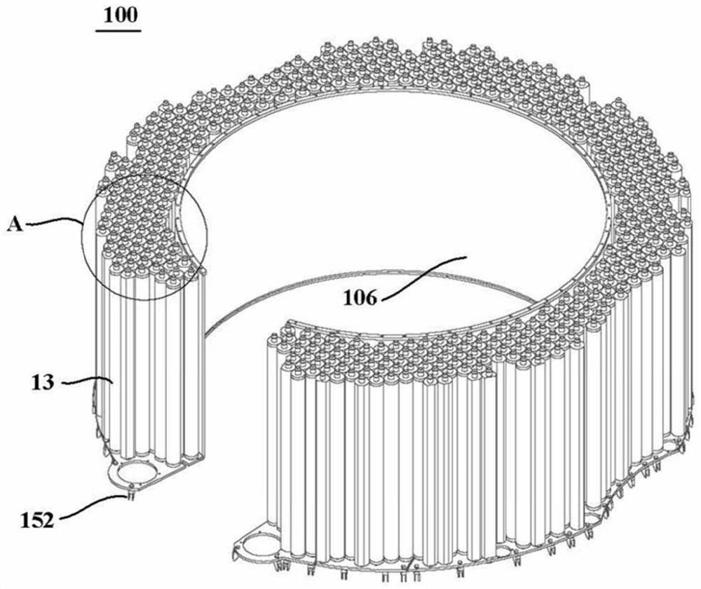 Shielding structure, shielding assembly and sodium-cooled fast reactor