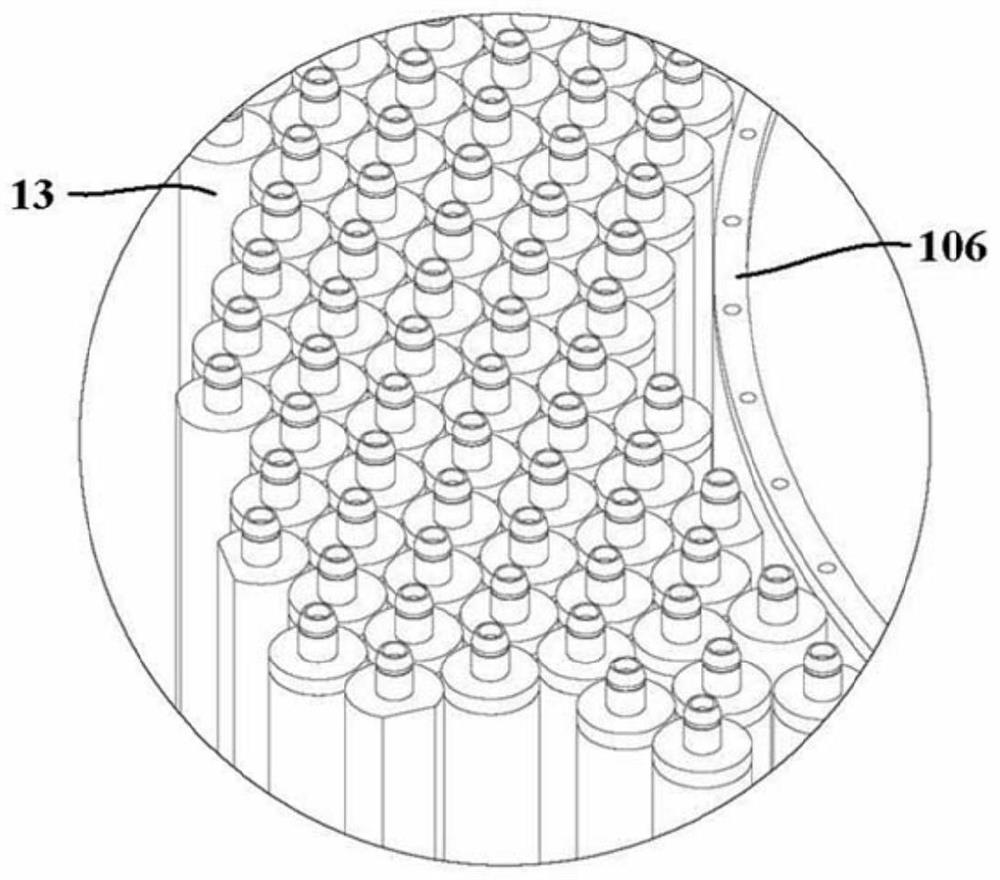 Shielding structure, shielding assembly and sodium-cooled fast reactor