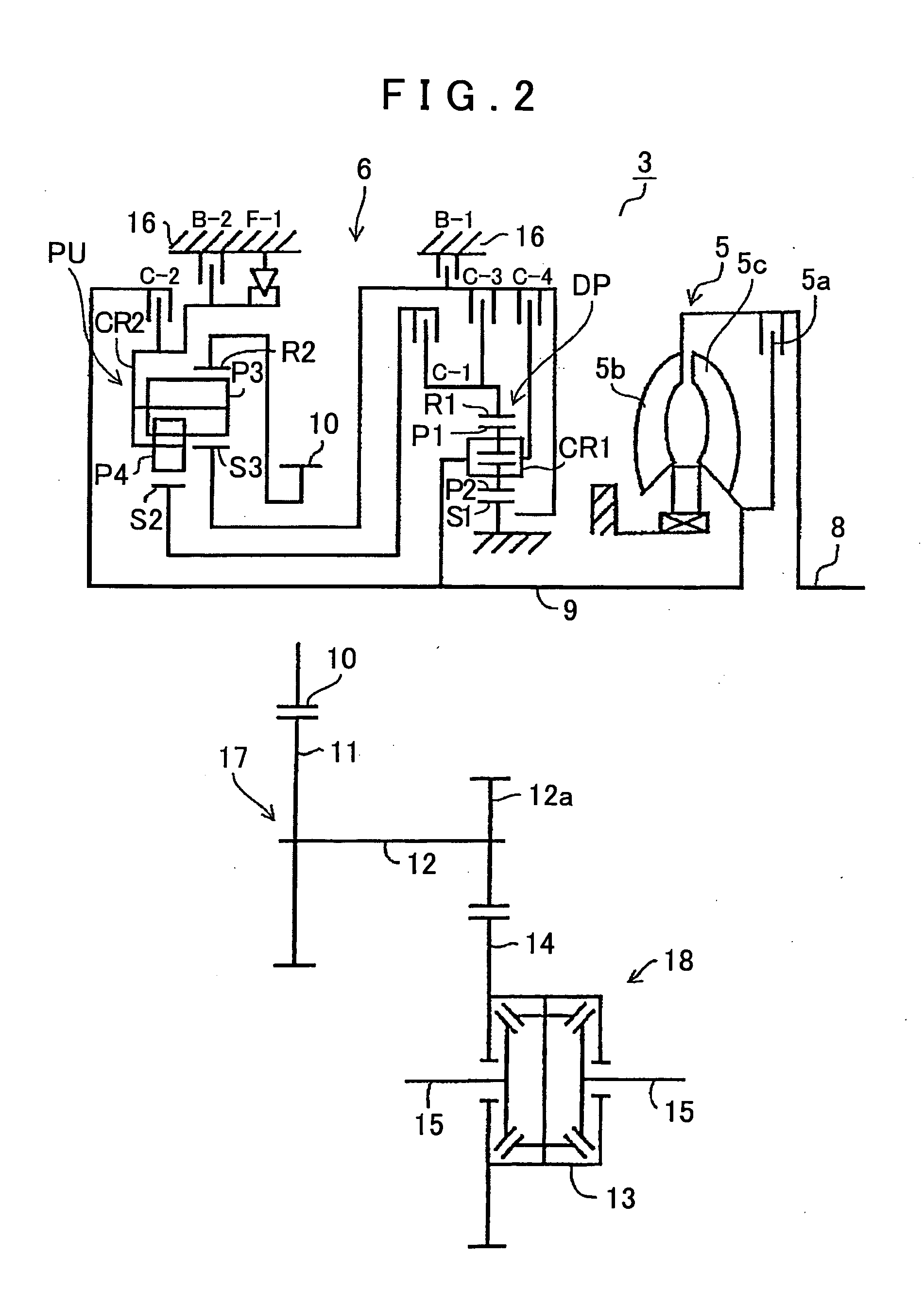 Control device for automatic transmission