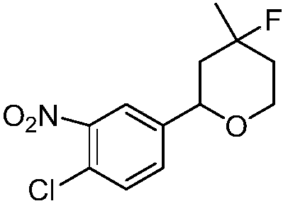 Method for catalytically synthesizing 4-fluorotetrahydropyran derivative by using ionic liquid of tetrafluoroboric acid as fluorine source