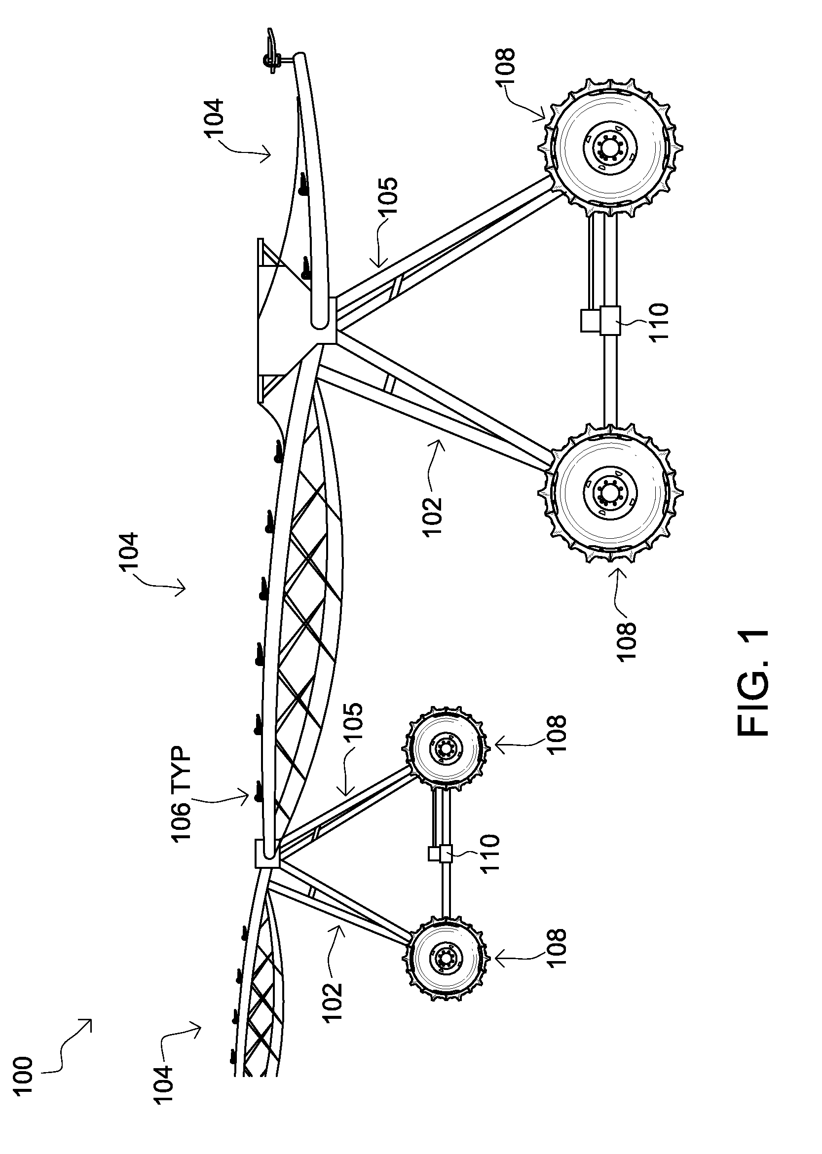 Non-Pneumatic Irrigation System Tower Support Wheel