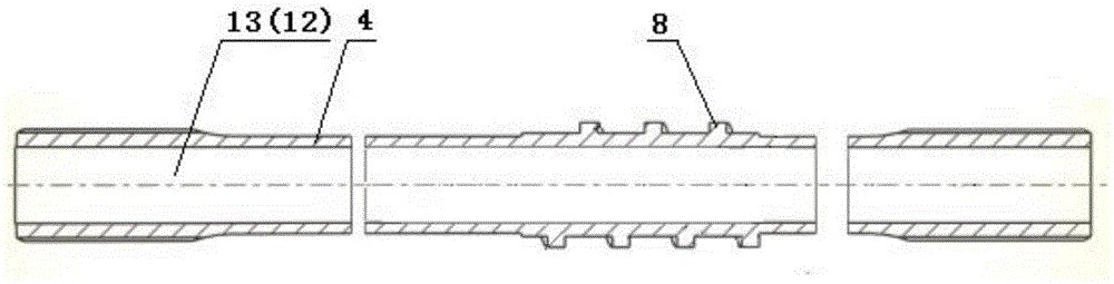 Half axle for vehicle