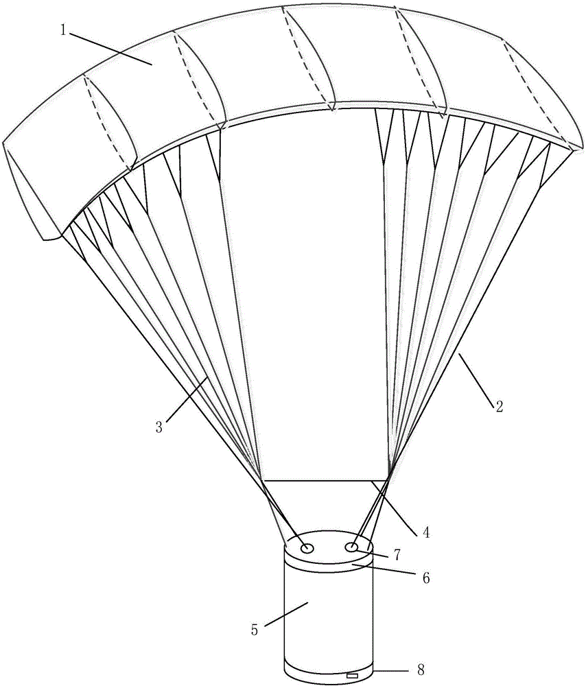 Dropsonde and detection method