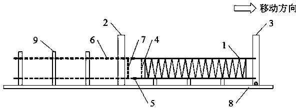 Segmental comparison processing method for reinforcement cage