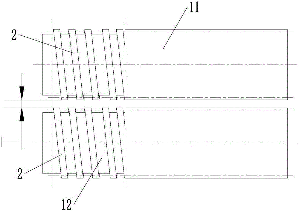 Preparing method for outdoor oil heat treatment recombined bamboo wood