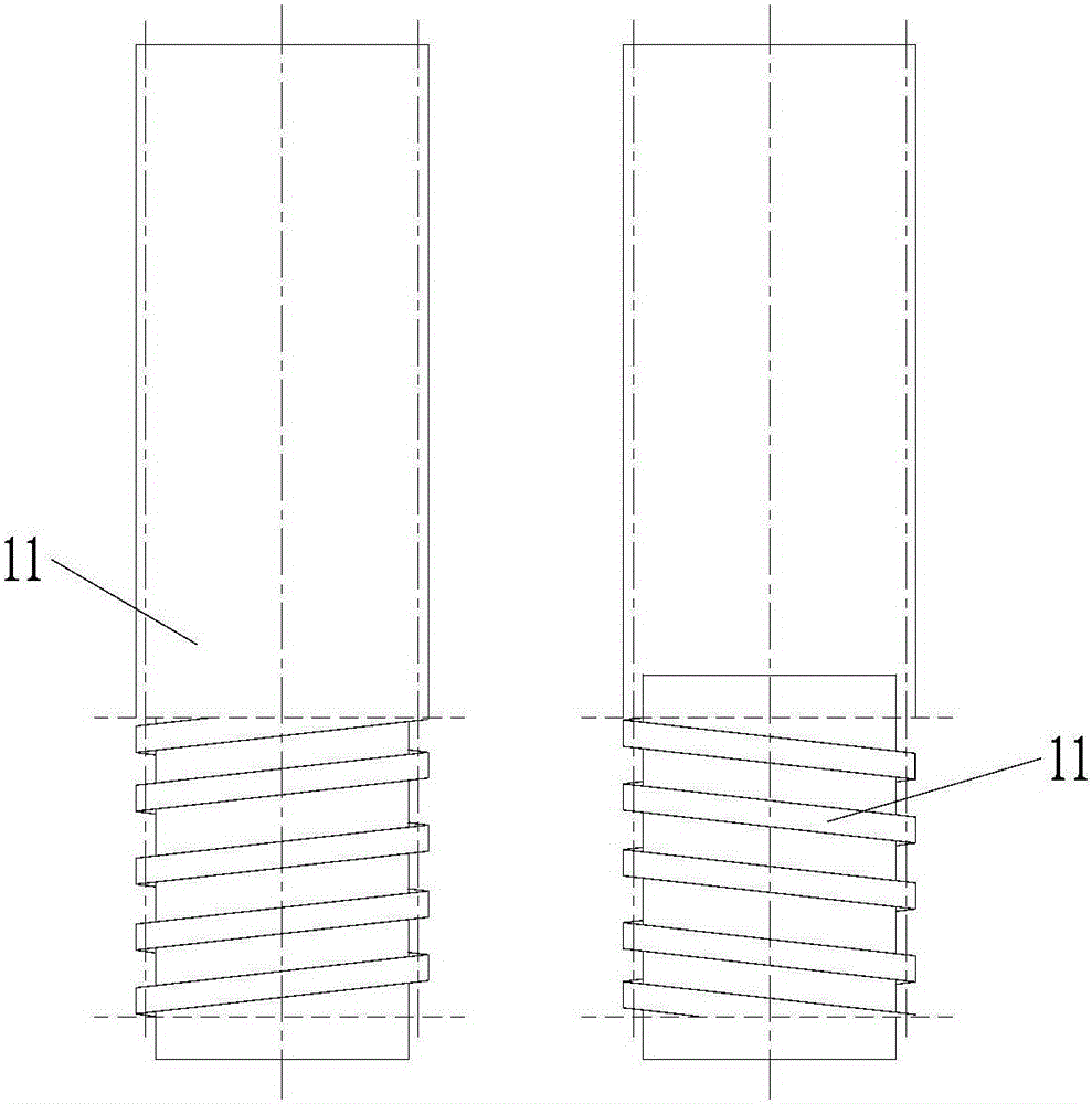 Preparing method for outdoor oil heat treatment recombined bamboo wood