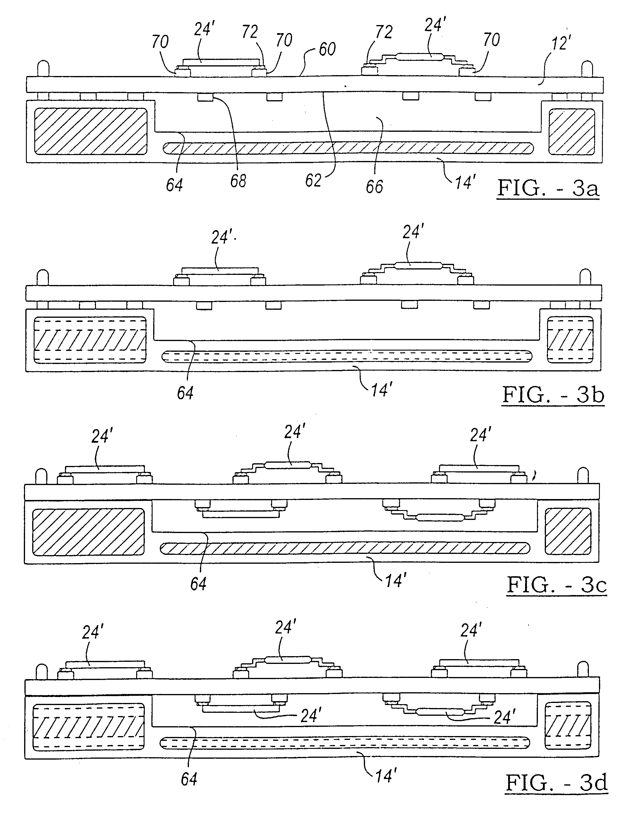 Vector transient reflow of lead free solder for controlling substrate warpage