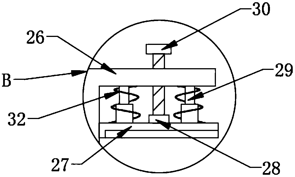 Taekwondo training device for physical education