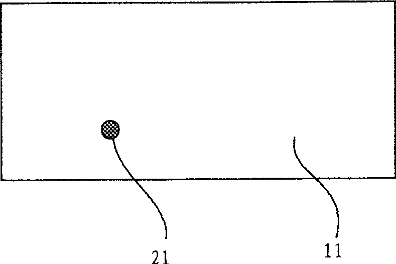 Testing structure for MOS capacitor and location method for failure point