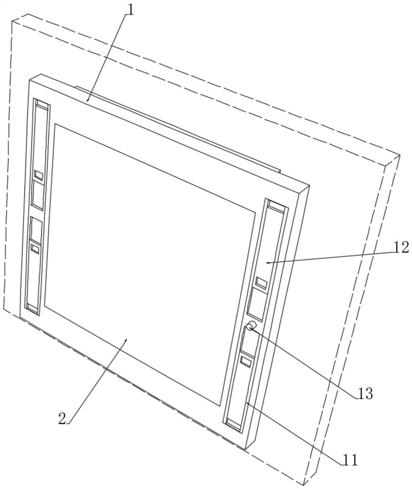 Simple prefabricated building curtain wall