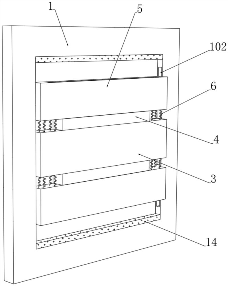 Simple prefabricated building curtain wall