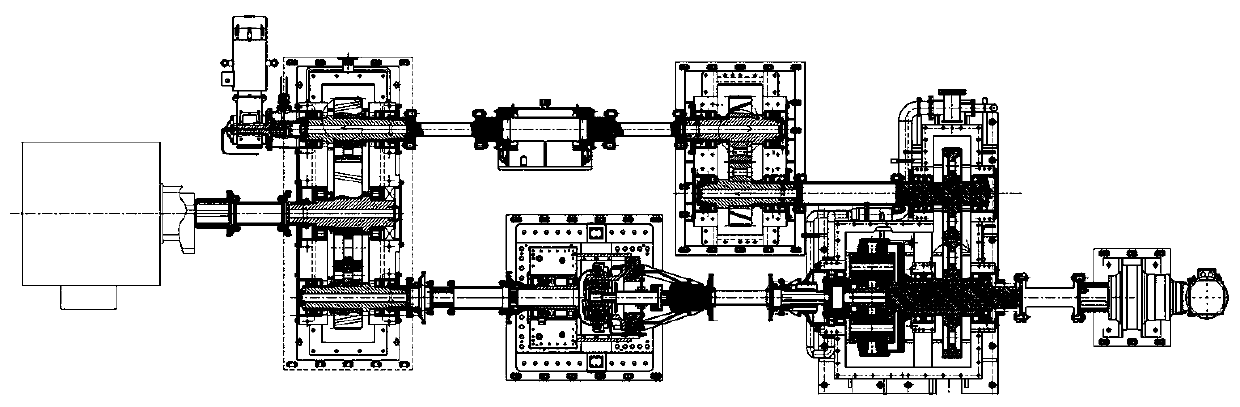 Adjustable over-torque protection structure for high-speed heavy-load shaft system