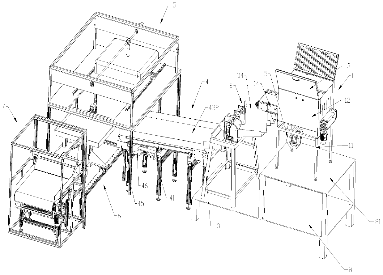 Novel tobacco drying and crushing equipment