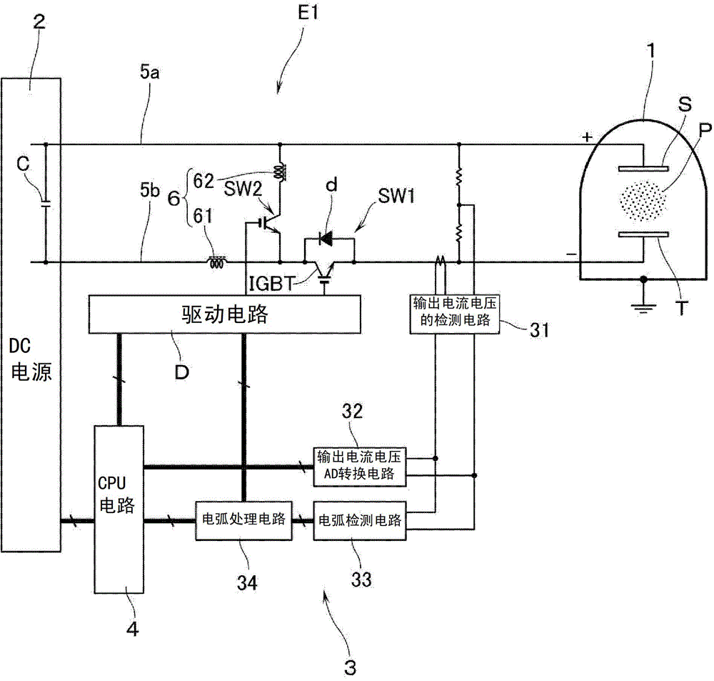 Direct current power supply device