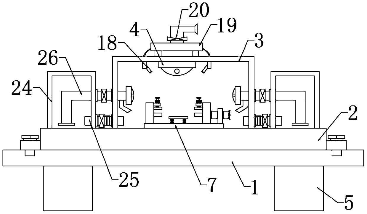 Ultrasonic hardware washing device