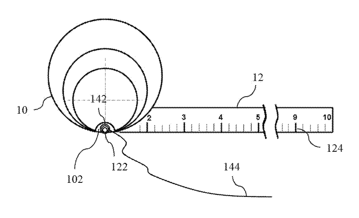 Measurement tool for circumference