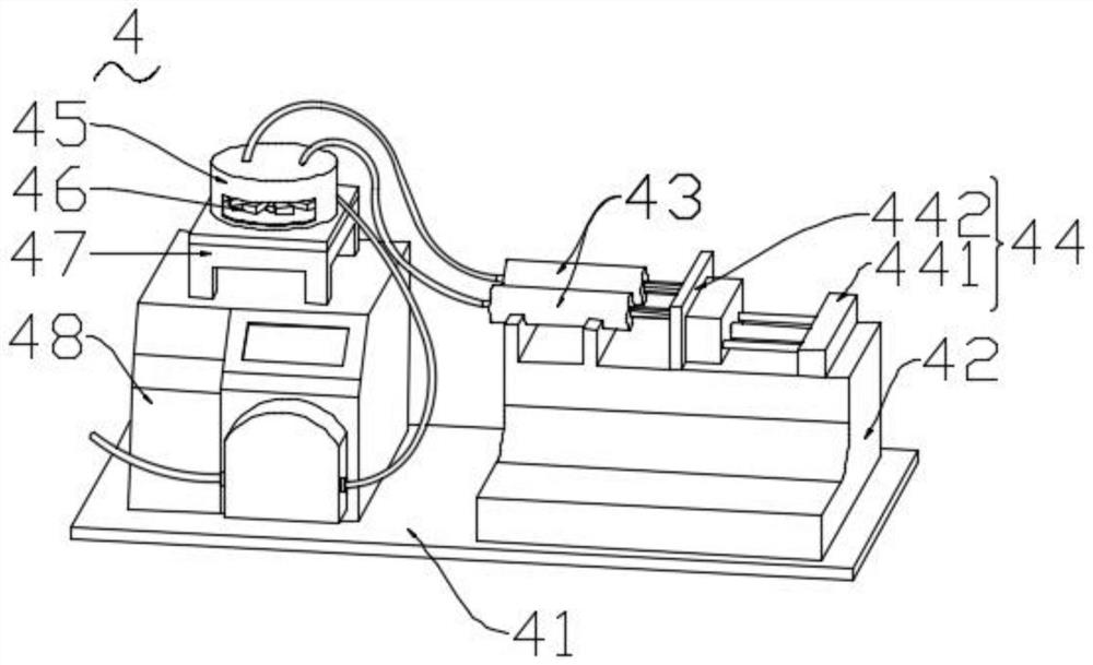 A device for on-rail 4D printing of thermosetting shape memory polymers