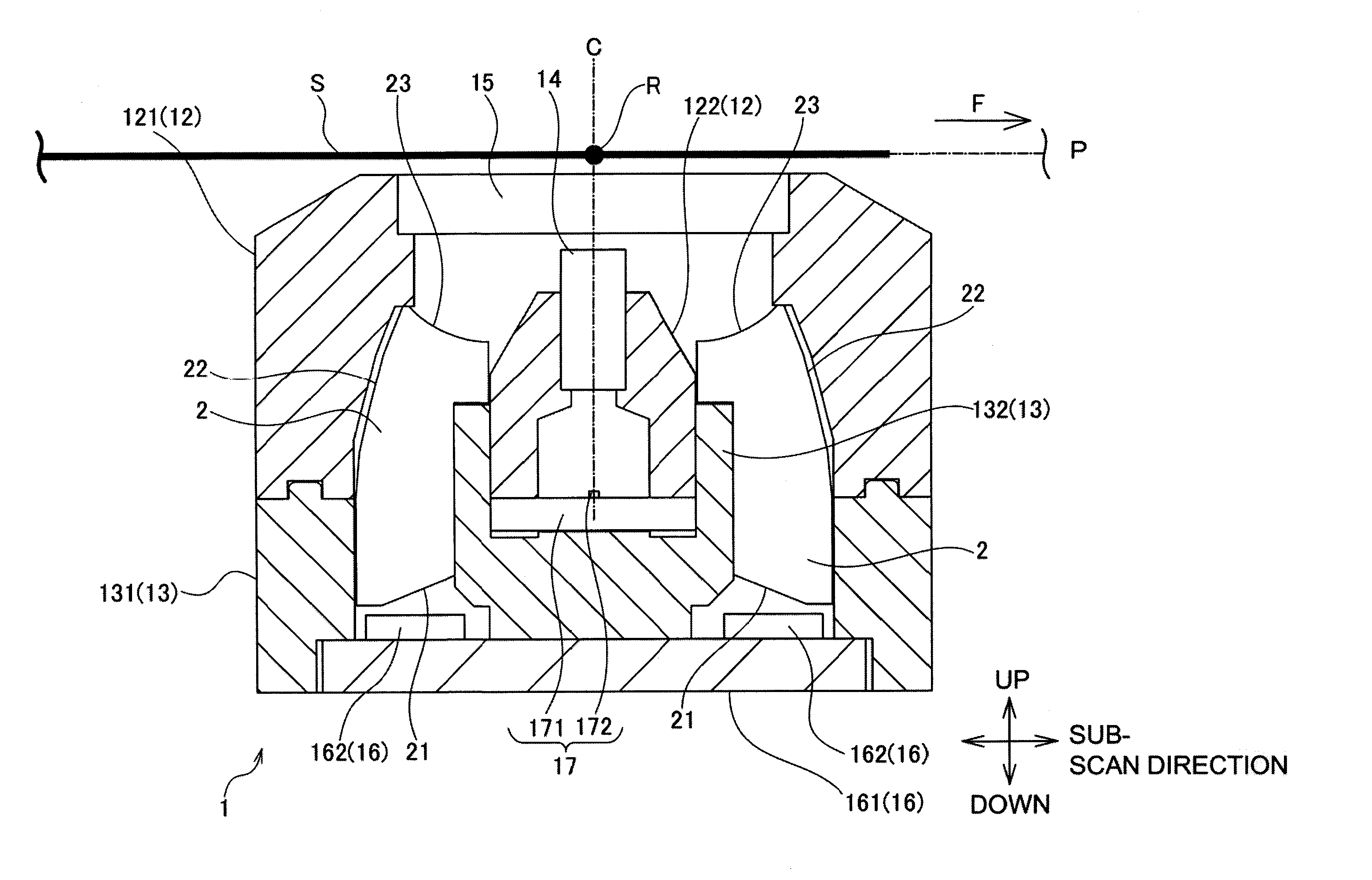 Image sensor unit and image reading apparatus