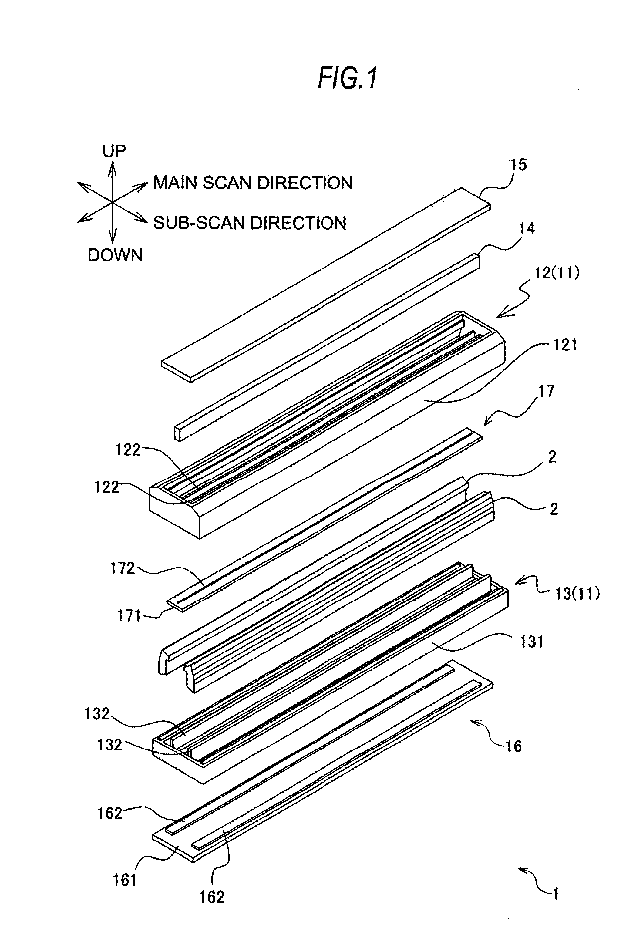 Image sensor unit and image reading apparatus