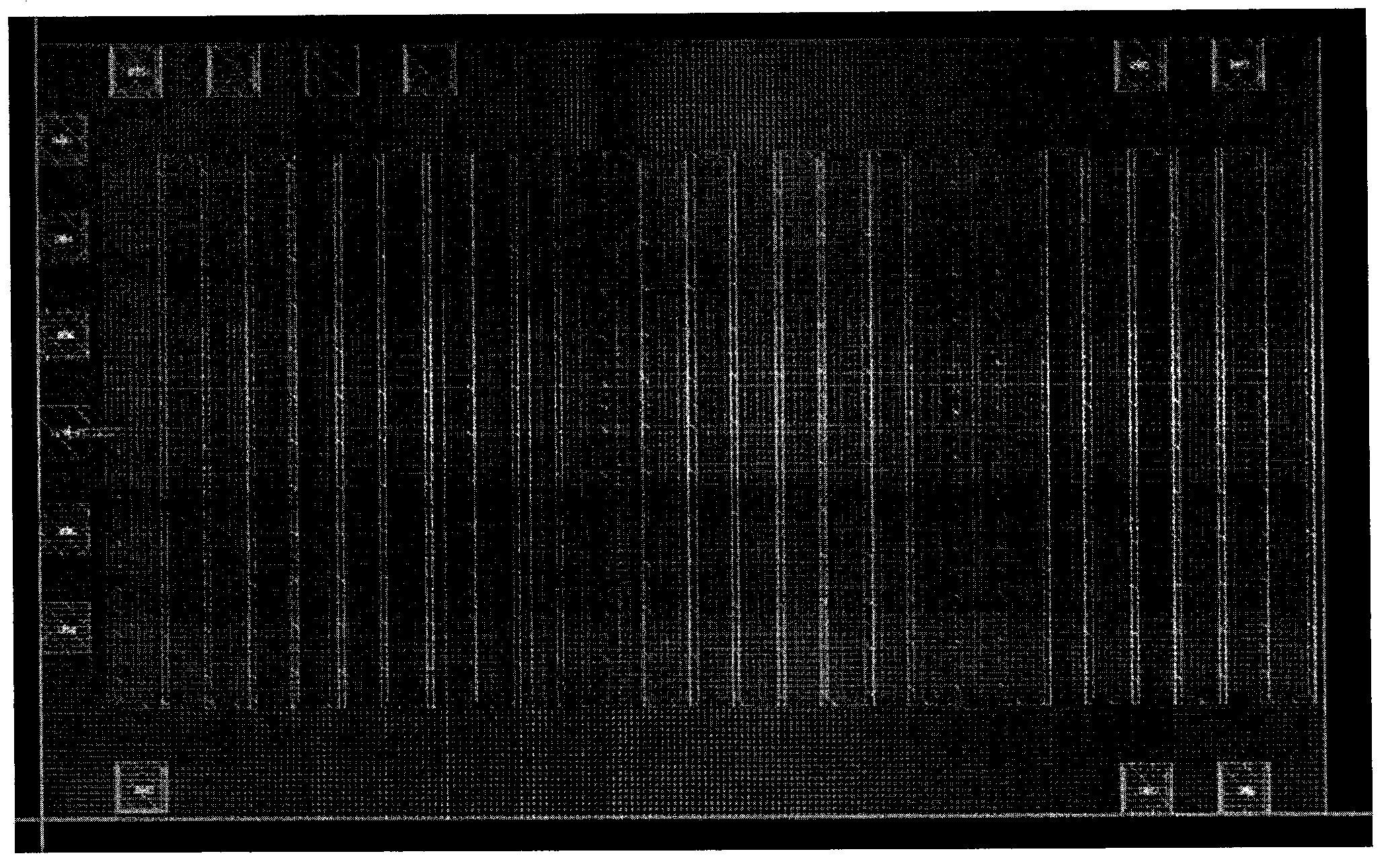 On-chip integrated silicon-based folding antenna