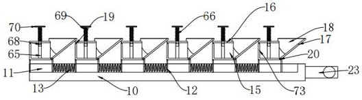 Node moving type fertilizer carrying device