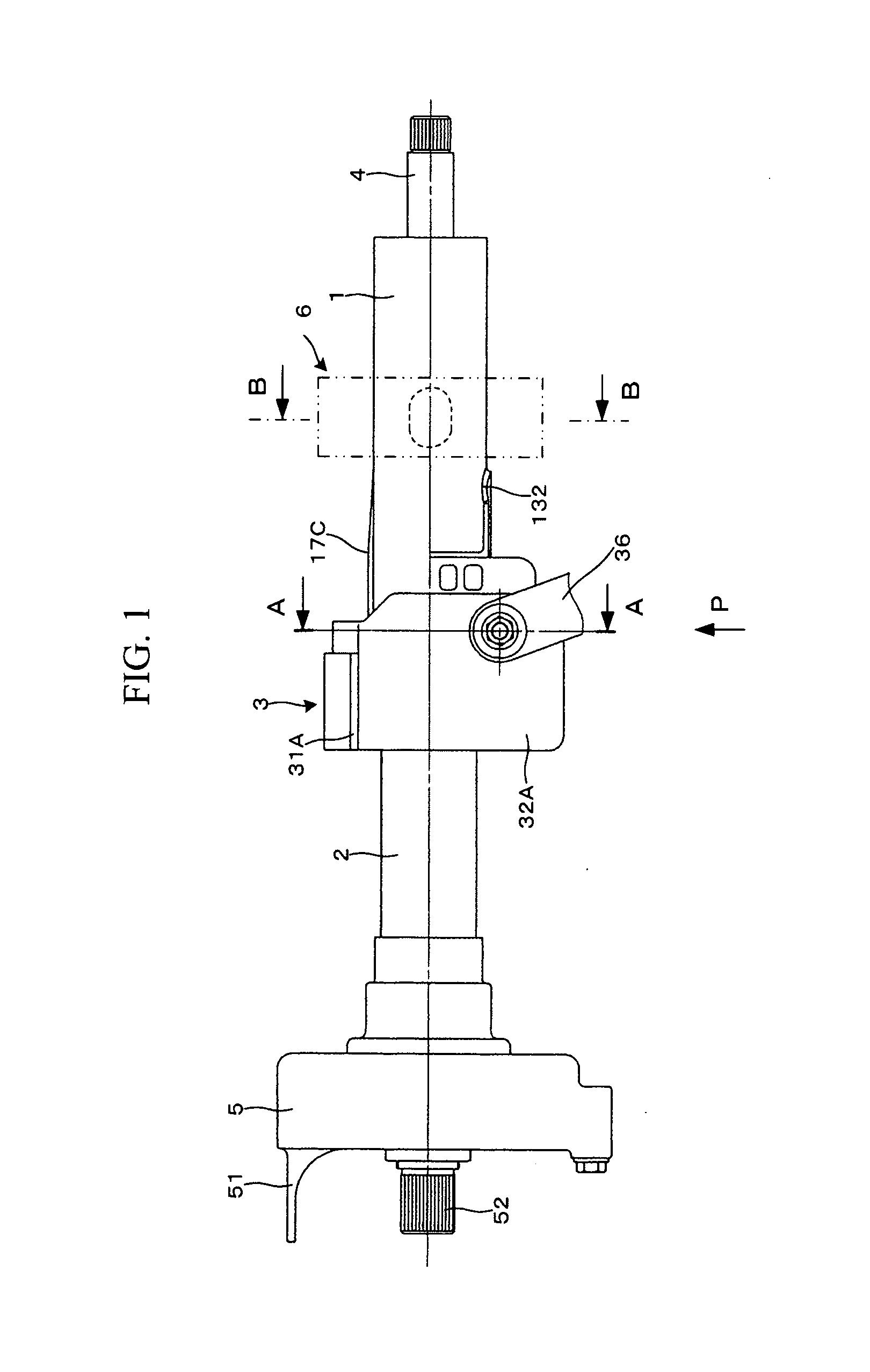 Steering column device