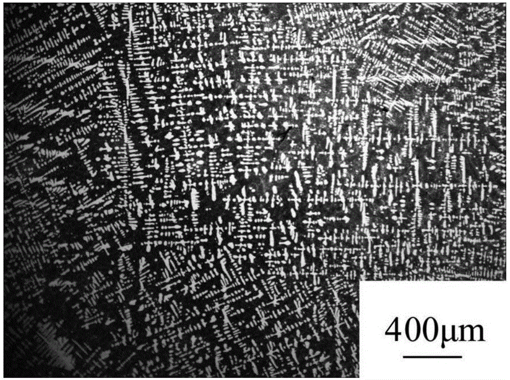 Aluminum silicon lanthanum boron quaternary intermediate alloy and preparing method thereof