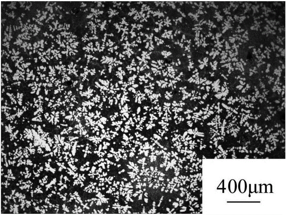 Aluminum silicon lanthanum boron quaternary intermediate alloy and preparing method thereof